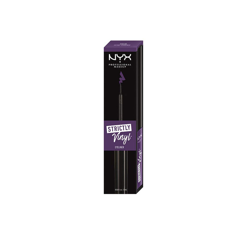 NYX PROFESSIONAL MAKEUP Strictly Vinyl Eyeliner, Dauntless, 0.068 Ounce