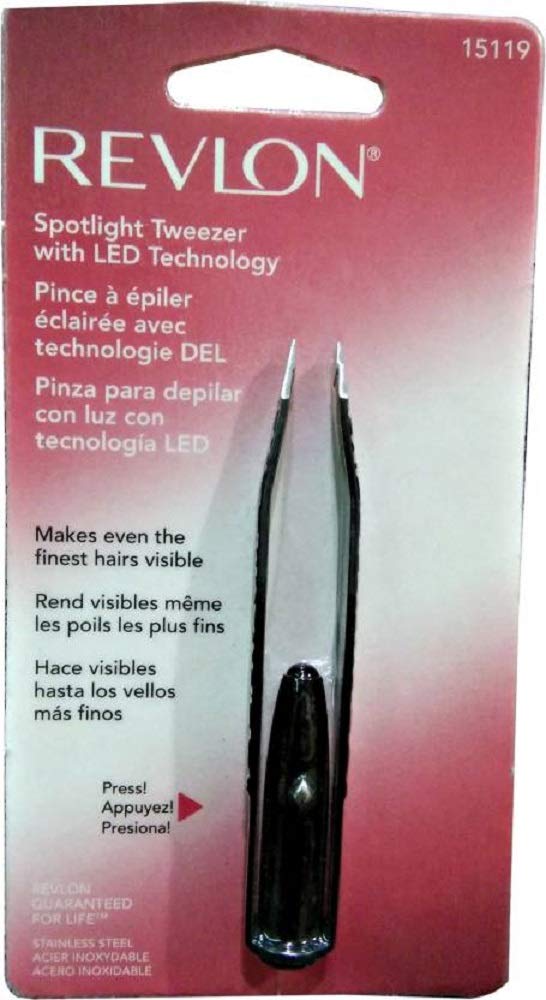 Revlon - The Spotlight LED Slanted Tweezers (colors will vary)