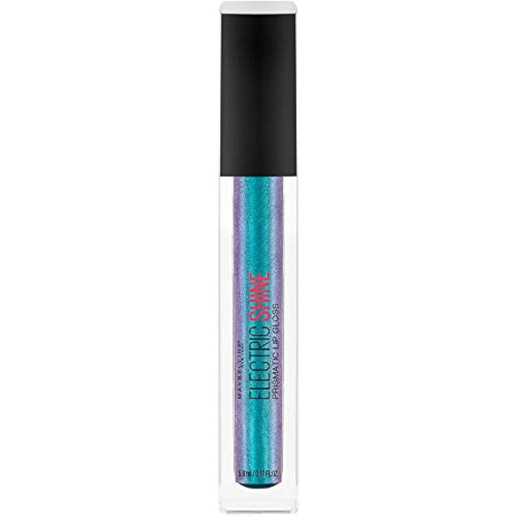 Maybelline Electric Shine Prismatic Lip Gloss 165 Electric Blue 0.17 Ounce