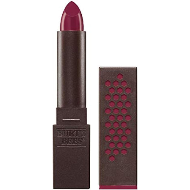 Burt's Bees 100% Natural Moisturizing Lipstick, Brimming Berry - 1 Tube