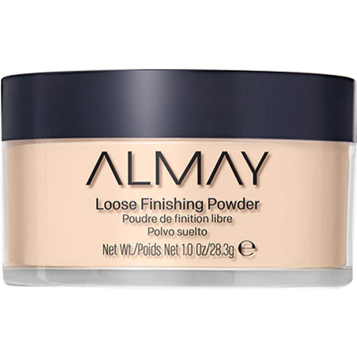 Almay Loose Finishing Powder, Hypoallergenic, Cruelty Free, Oil Free, Fragrance Free, Dermatologist Tested, 100 Light, 0.176