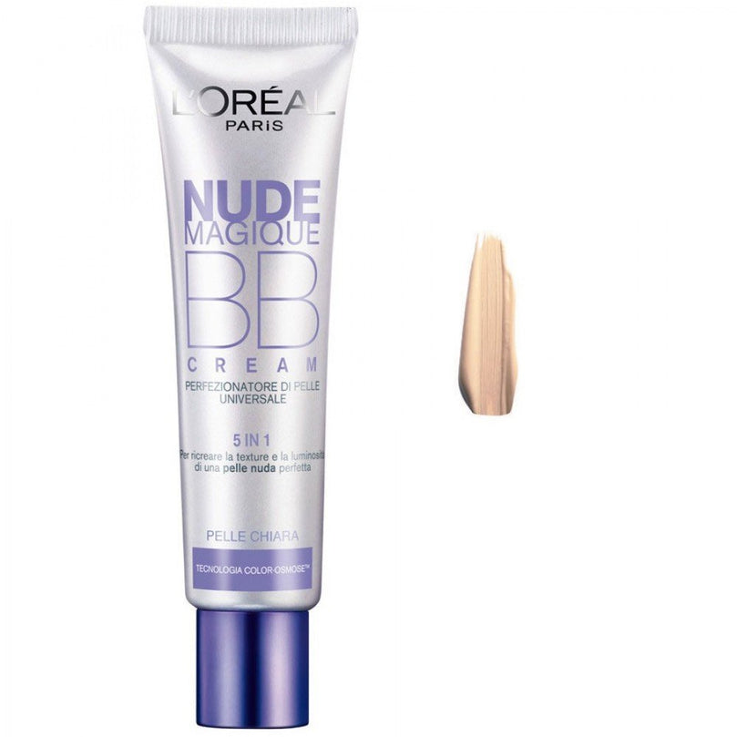 MAKEUP BB CREAM LOREAL NUDE MAGIQUE CLEAR SKIN CREAM 01