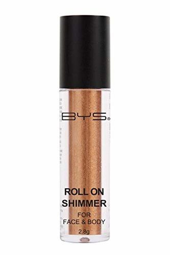 BYS Face and Body Roll On Glitter Shimmer Bronze