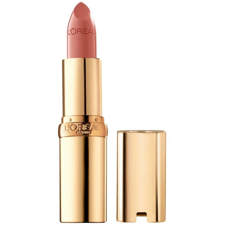 L'Oreal Paris Colour Riche Original Satin Lipstick for Moisturized Lips, Toasted Almond