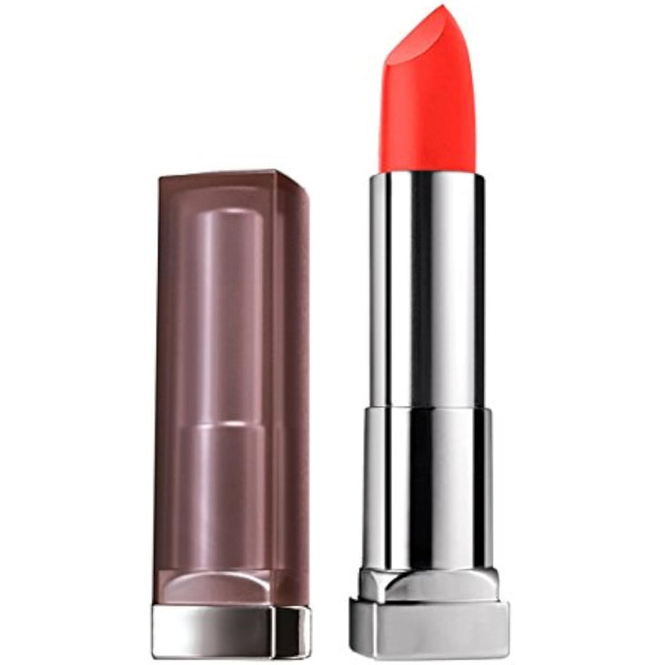 Maybelline New York Color Sensational Creamy Matte Lipstick, All Fired Up