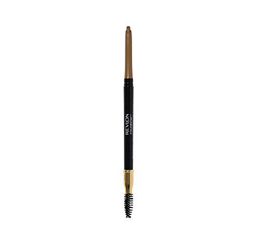 Eyebrow Pencil by Revlon, Colorstay Eye Makeup with Eyebrow Spoolie, Waterproof, Longwearing Angled Precision Tip, 205 Blonde, 0.01 Oz