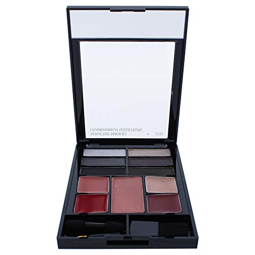 Revlon Eyes, Cheeks + Lips Palette 200 Seductive Smokies: Shadow .04 Oz., Blush .13 Oz., Lipstick .03 Oz., Lip Gloss .03 Oz.