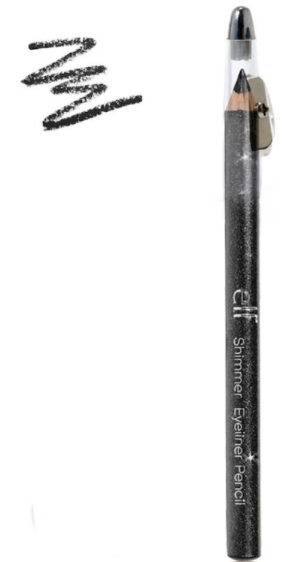 e.l.f. Shimmer Eyeliner Pencil, Black Bandit