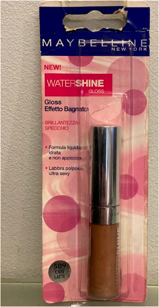 Maybelline Watershine Gloss Lip Gloss 509/730 Cafe Latte Brand New