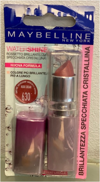 Maybelline Water Shine 630 Nude Cream Lipstick Brand New