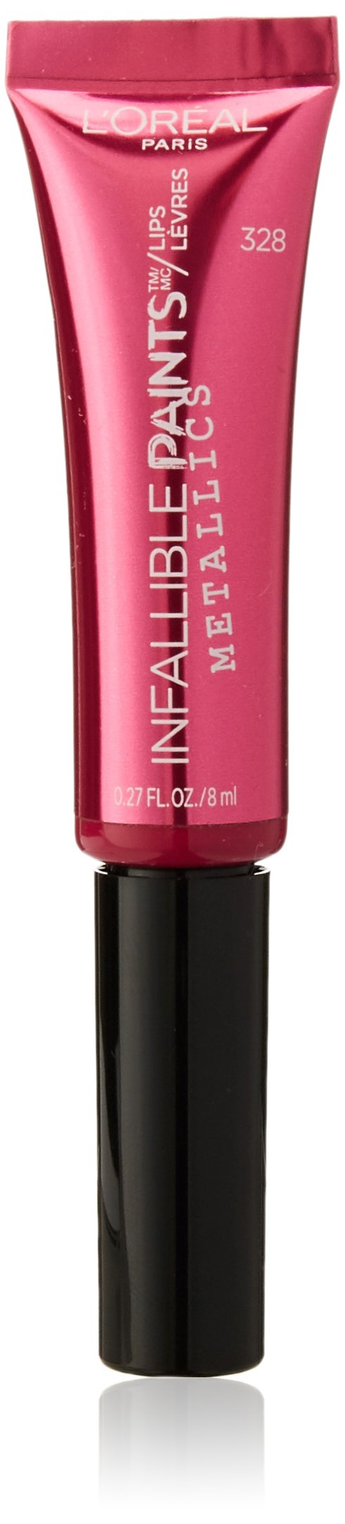 L'Oreal Infallible Paints Metallics Lip Color - 328 Studded 0.27 oz