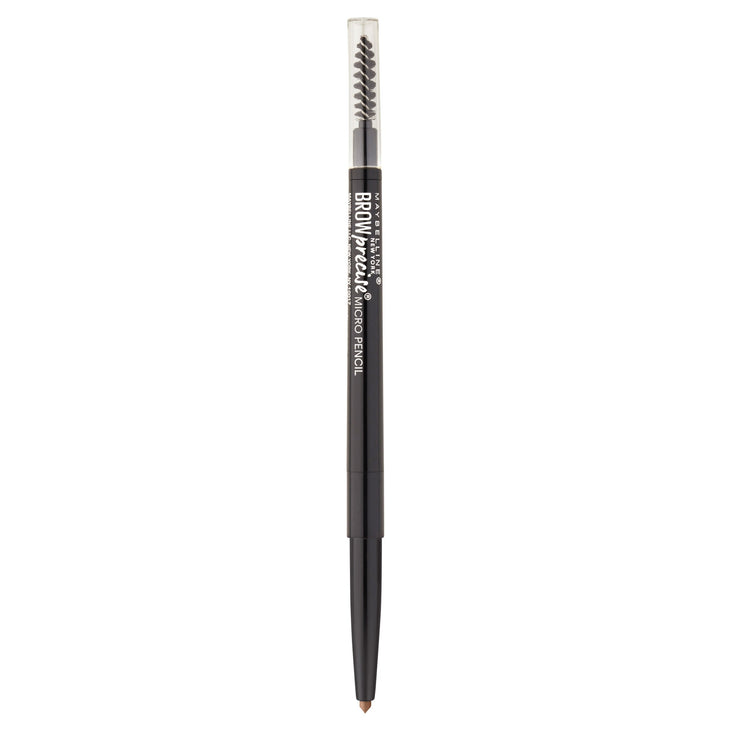 Maybelline Brow Precise Micro Eyebrow Pencil Makeup, Soft Brown, 0.002 oz.