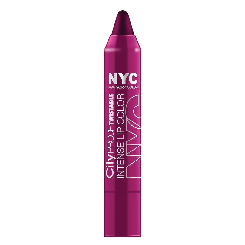 N.Y.C. New York Color City Proof Twistable Intense Lip Color, Gramercy Park Plum, 0.09 Ounce