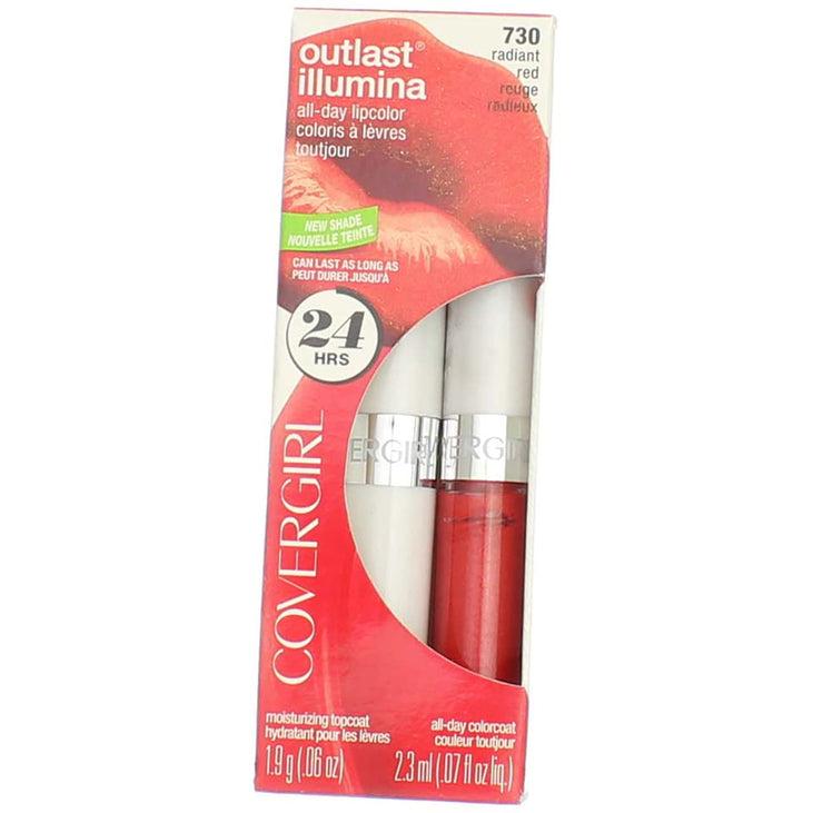 COVERGIRL Outlast All-Day Moisturizing Lip Color, Radiant Red