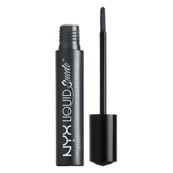 NYX Professional Makeup Liquid Suede Metallic Matte Cream Lipstick, Go Rogue