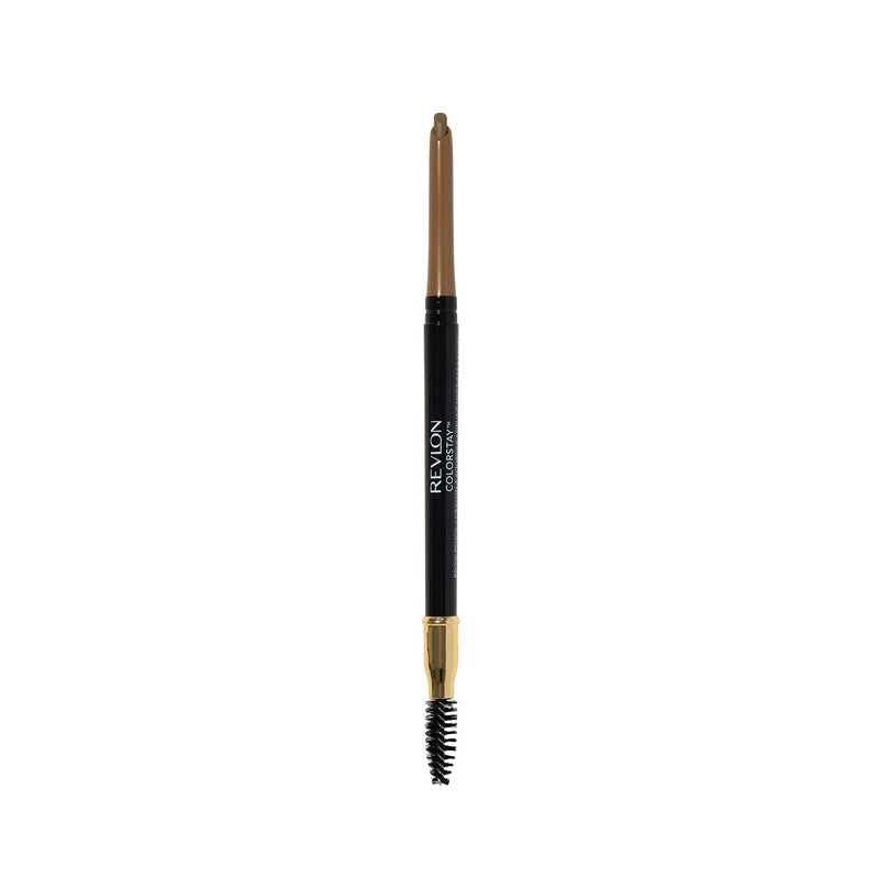 Revlon ColorStay Waterproof Longwearing Eyebrow Pencil, Retractable Angled Tip Applicator, 205 Blonde, 0.021 oz