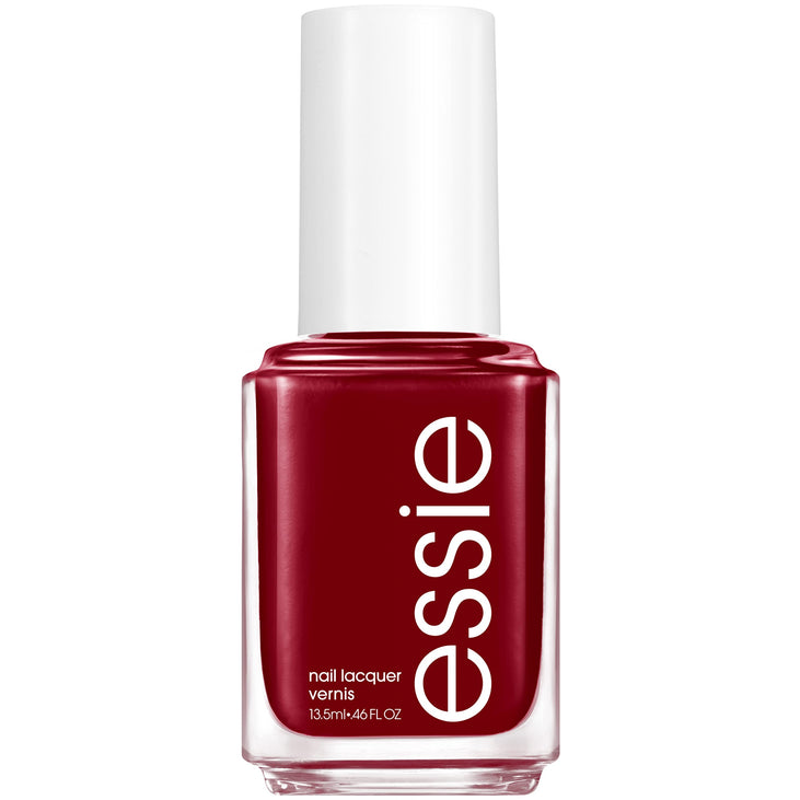 essie Salon Quality 8 Free Vegan Nail Polish, Bordeaux, 0.46 fl oz Bottle