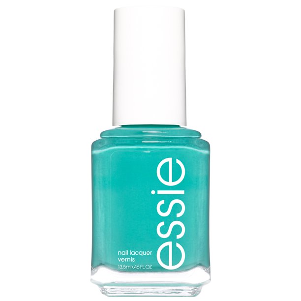 essie nail polish, summer 2020 collection, blue nail polish with a cream finish, bustling bazaar, 0.46 Fl Oz