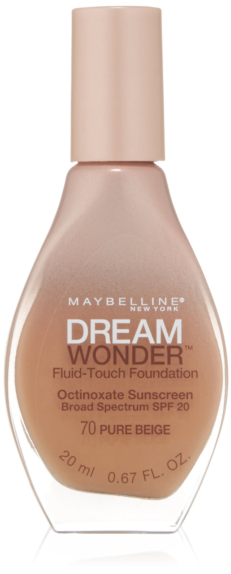 Maybelline New York Dream Wonder Fluid-Touch Foundation, Pure Beige