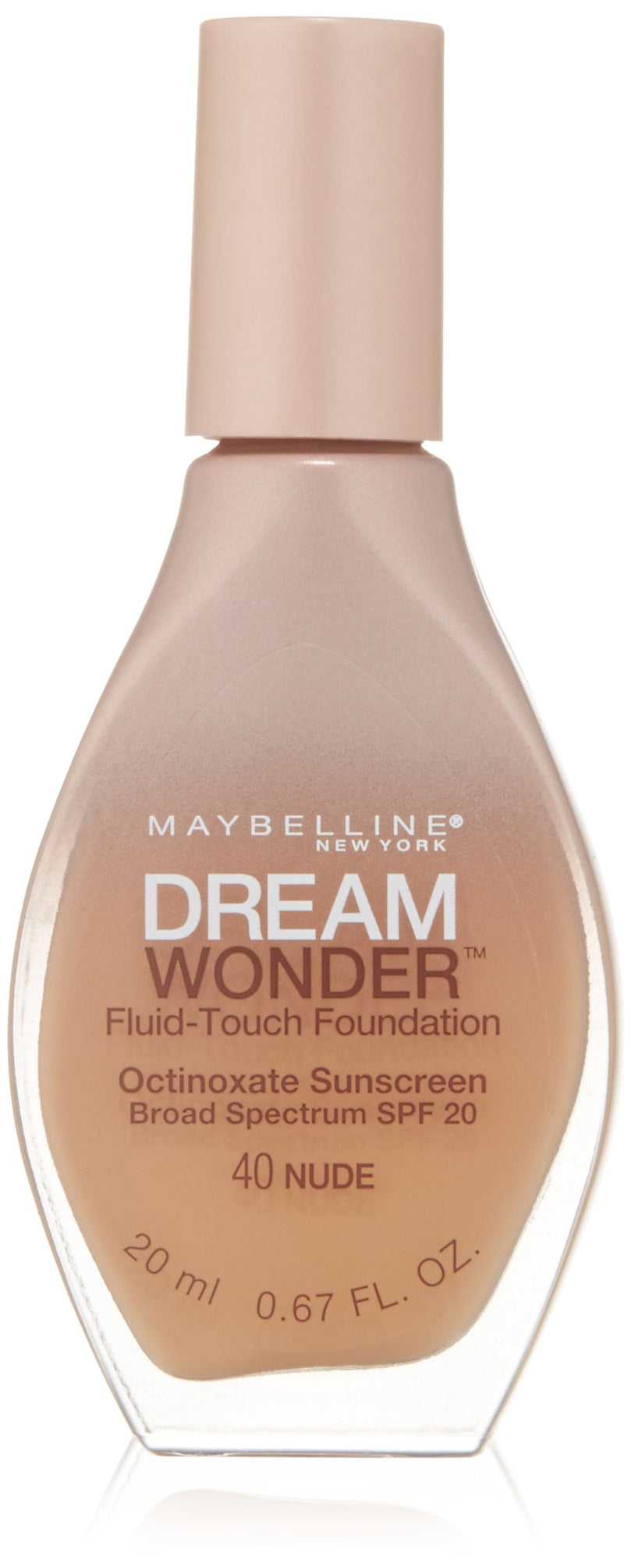 Maybelline New York Dream Wonder Fluid-Touch Foundation, Nude