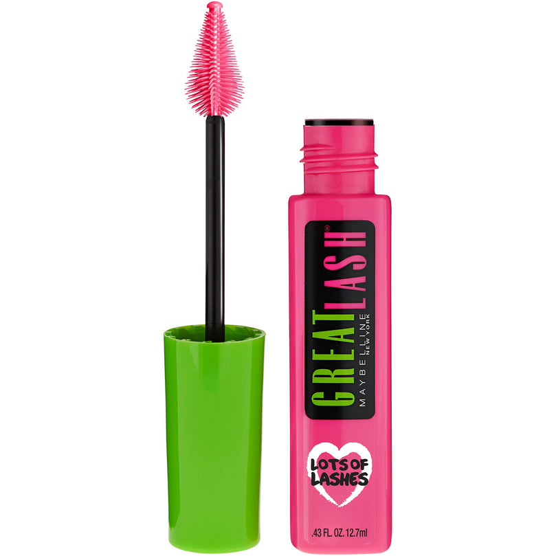 Maybelline Great Lash Lots of Lashes Washable Mascara, Very Black