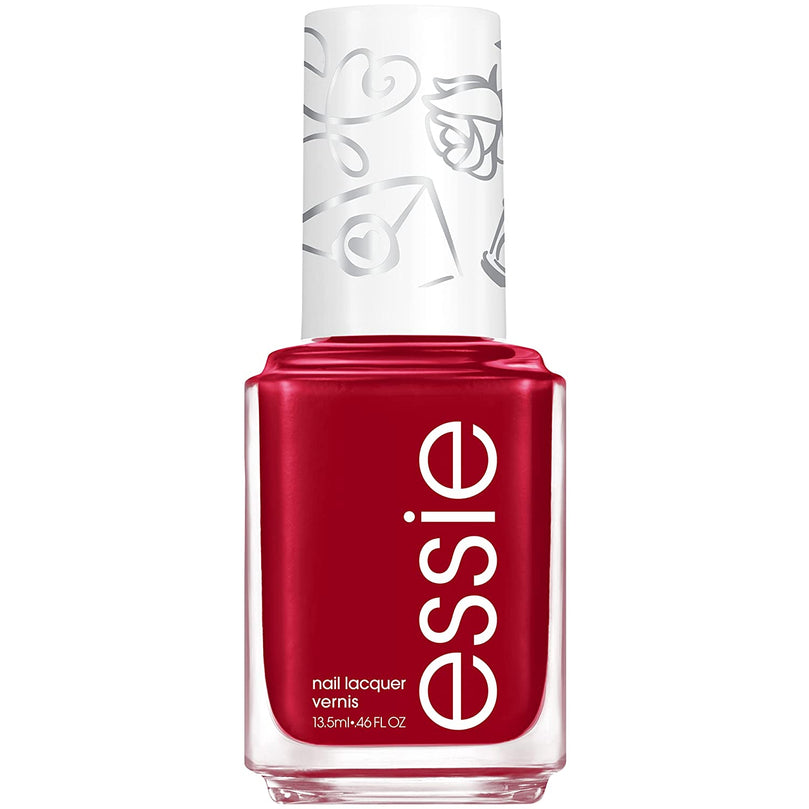 essie Vegan Nail Polish, Limited Edition Valentine's Day 2022 Collection, Neutral Red, Respond with a Kiss 0.46 Ounce