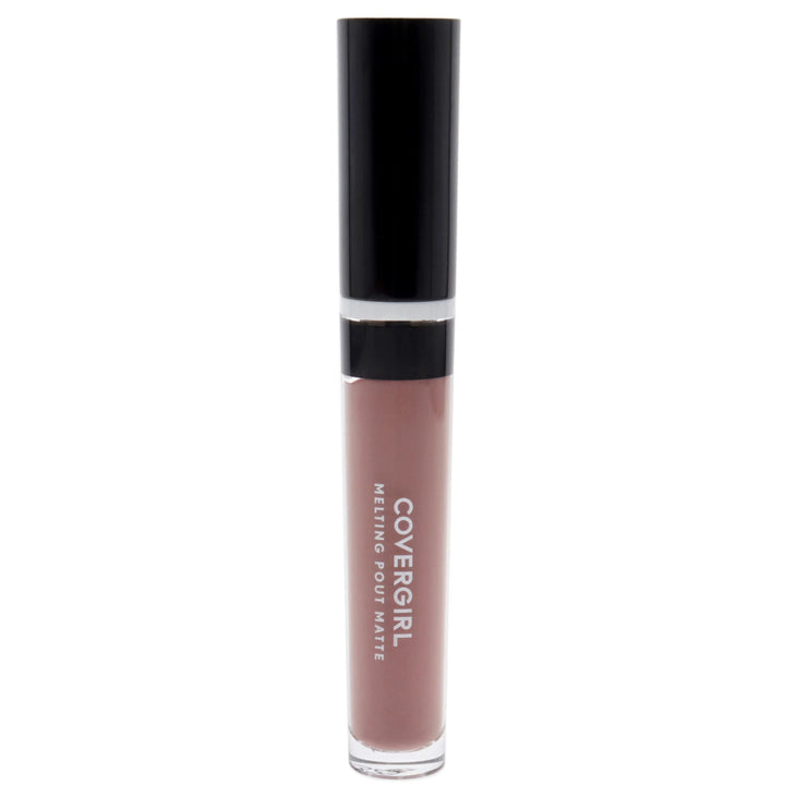 COVERGIRL Melting Pout Matte Liquid Lipstick, 340 Current Nude, 0.11 oz