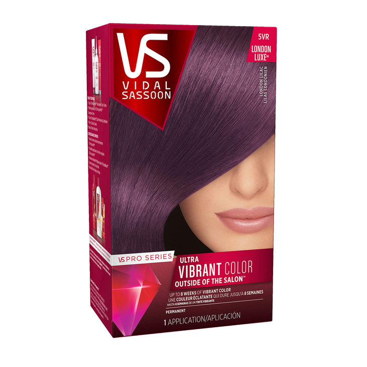 Vidal Sassoon Pro Series 5VR London Luxe London Lilac Permanent Hair Color, 1 application