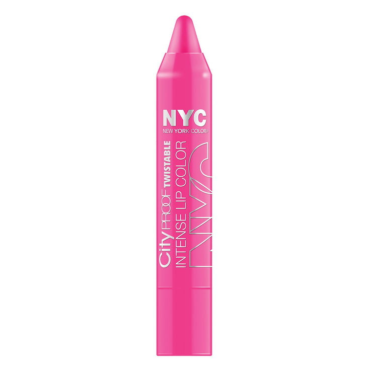 N.Y.C. New York Color City Proof Twistable Intense Lip Color, Fulton St. Fuchsia