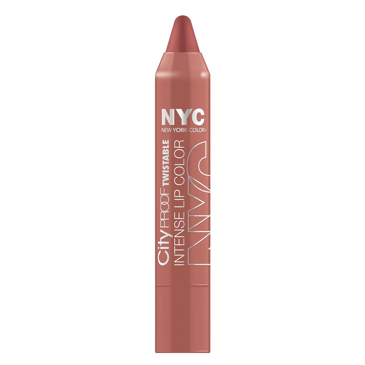 N.Y.C. New York Color City Proof Twistable Intense Lip Color, Brooklyn Brown Stone