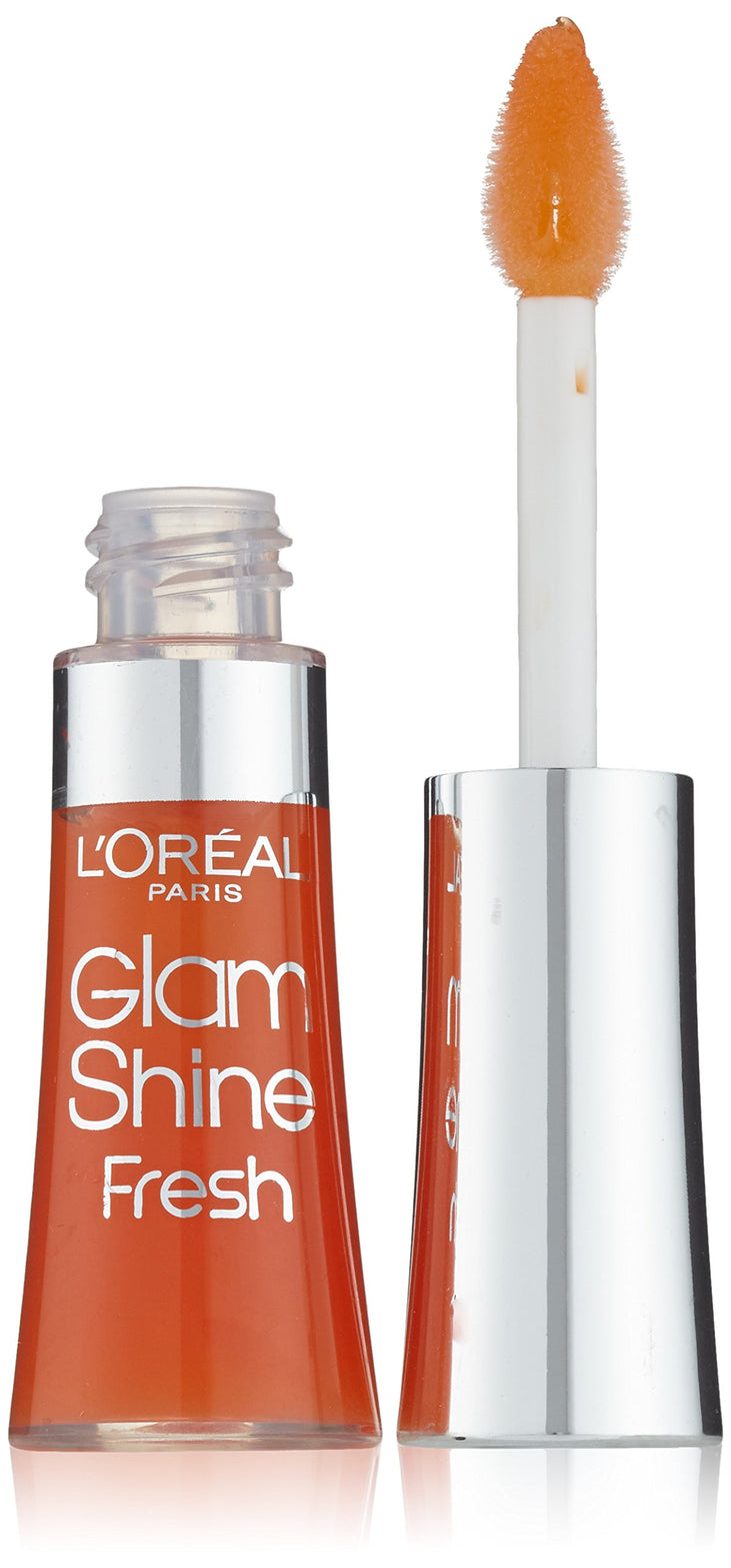 L'Oreal Glam Shine Fresh 187 Aqua Mandarin 6 mL.