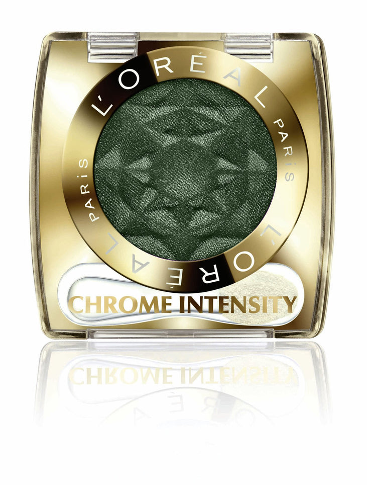 L'oreal CHROME INTESITY Eyeshadow, Timeless Green