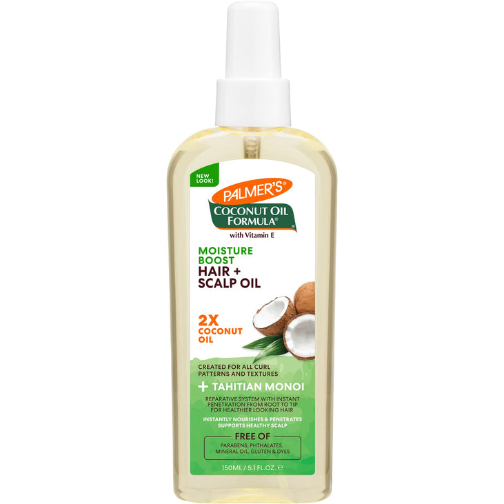 Palmer's Coconut Oil Formula Moisture Boost Hair & Scalp Oil, 5.1 fl. oz.