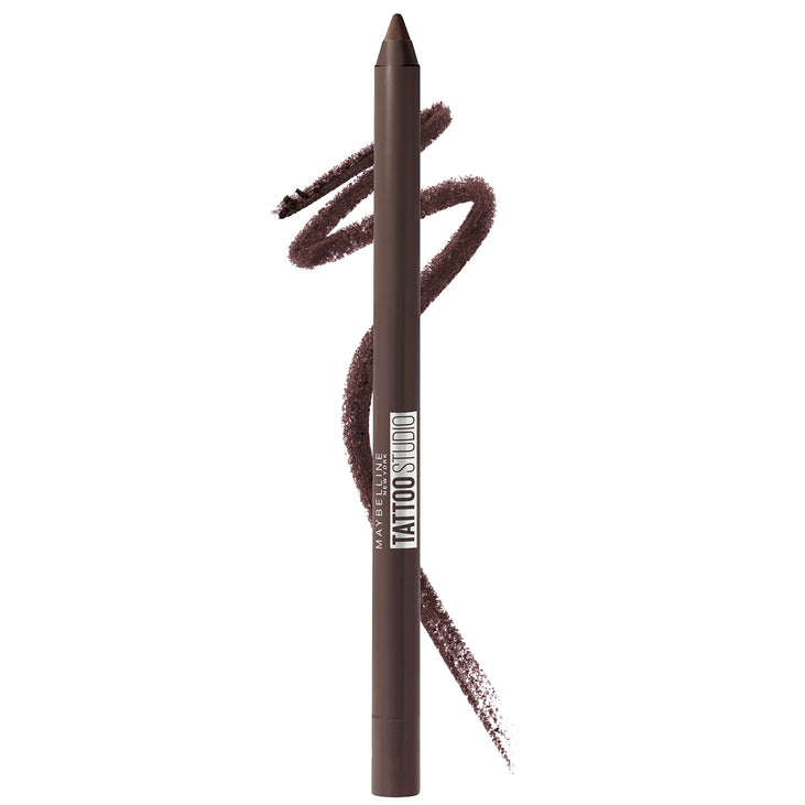 Maybelline Tattoo Studio Waterproof Eyeliner Pencil Makeup, Bold Brown