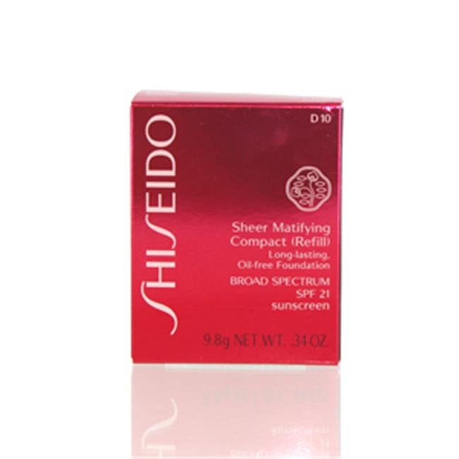 Shiseido Sheer Matifying Foundation Refill (d10 Golden Brown)