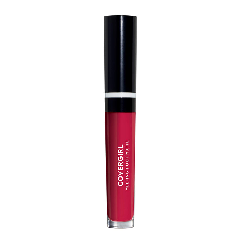 COVERGIRL Melting Pout Matte Liquid Lipstick, Red Wedding, 0.11 oz