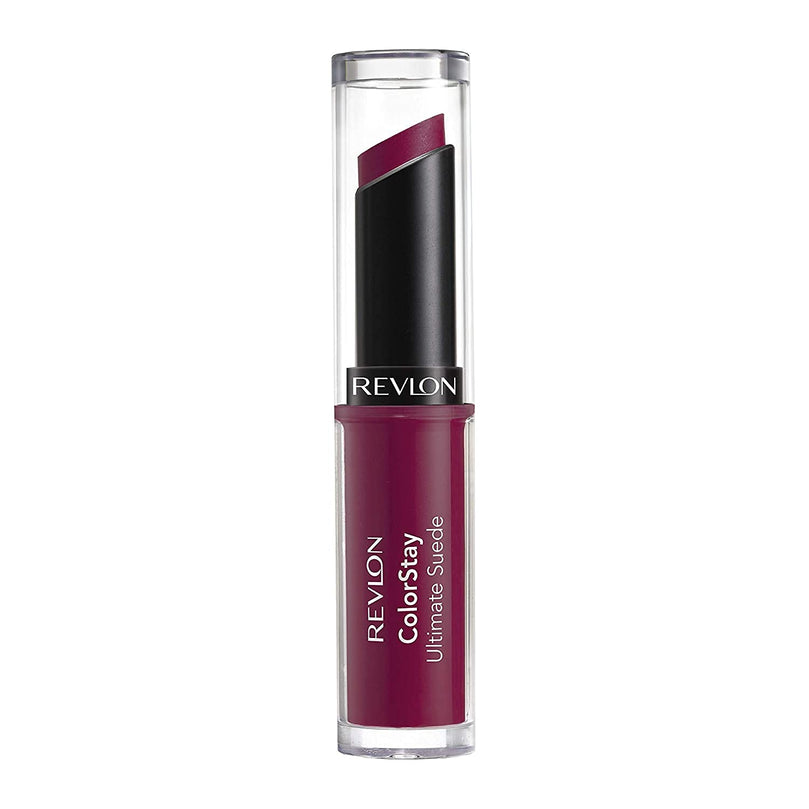 Revlon ColorStay Ultimate Suede Lipstick, Longwear Soft, Ultra-Hydrating High-Impact Lip Color, Formulated with Vitamin E, 047 Wardrobe, 0.048 oz