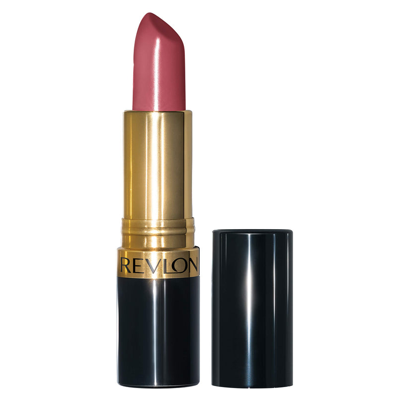 Revlon Super Lustrous Lipstick, Cream Finish, High Impact Lipcolor with Moisturizing Creamy Formula, Infused with Vitamin E and Avocado Oil, 510 Berry Rich, 0.15 oz