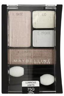 Maybelline Expert Wear Luminous Lights Eyeshadow Quad, Opal Lights