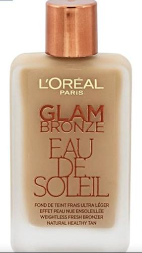 L’oreal Bronzer Glam Bronze, Eau De Soleil, 20ml Liquid