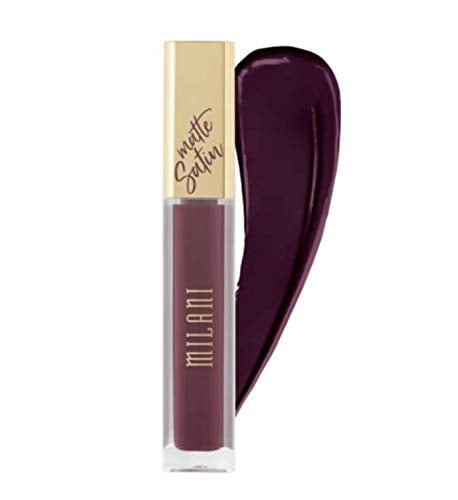 Milani Amore Satin Matte Lip Crème (0.22 Fl. Oz.) Cruelty-Free Nourishing Lip Gloss with a Soft, Full Matte Finish (Crimson Curse)